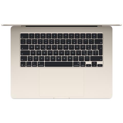 MacBook Air M M4 Computer portatile 38,9 cm (15.3") 24 GB 512 GB SSD Wi-Fi 6E (802.11ax) macOS Sequoia Beige - Foto 2