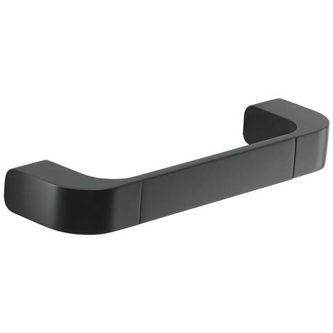 Portasalviette 25 Cm In Ottone, Acciaio Inox E Cromall 3221-25 Serie Outline Nero Opaco - Foto 1