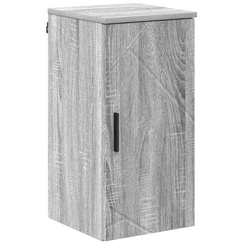 Set di mobili per il bagno 5 pcs Grigio sonoma 30 x 35 x 192 cm - Foto 9
