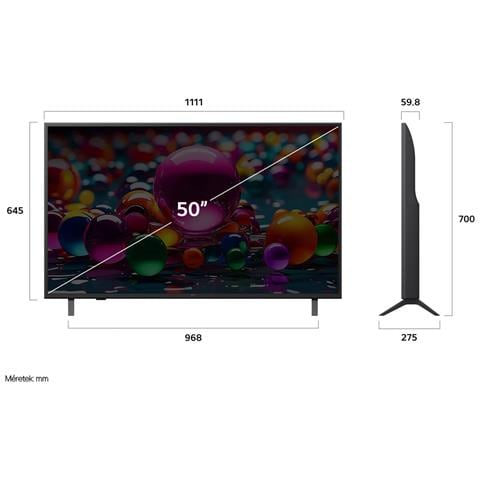 TV LED 4K Ultra HD 127" 50UA73003LA - Foto 2