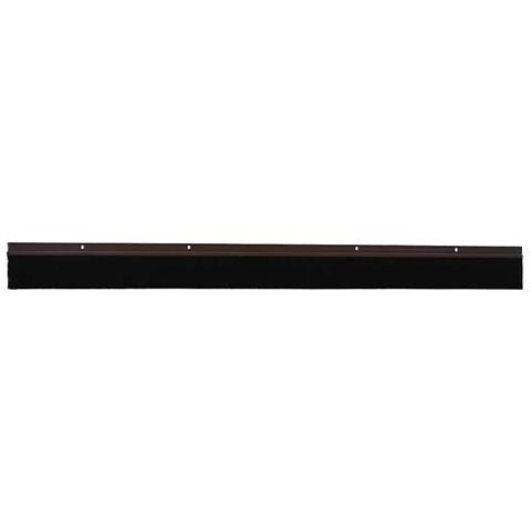 Spazzole per porte a vite 6 pcs Marrone 100 cm - Foto 1