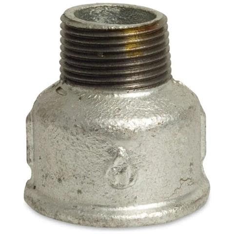 Manicotto Riduzione Ghisa Malleabile 1/2  X 1/4 - Foto 1