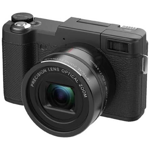Fotocamera Digitale Mirrorless Nera 48mp Zoom Ottico 5x - Registrazione 4k - Foto 1
