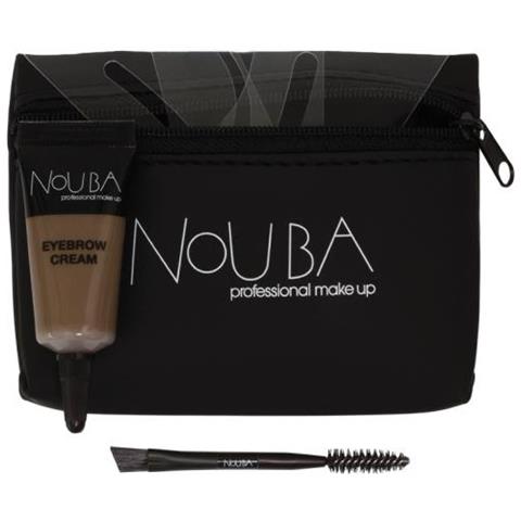 10 Set :, Eyebrow Brush +, Eyebrow Gel, 7 Ml + Textile Makeup Bag, Black - Foto 1