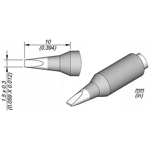 Punta Di Saldatura C245-768 - Compatibile Con Stazioni Jbc, Aixun, Sugon, Yihua | Precisione E Durata | Materiale Resistente - Foto 2
