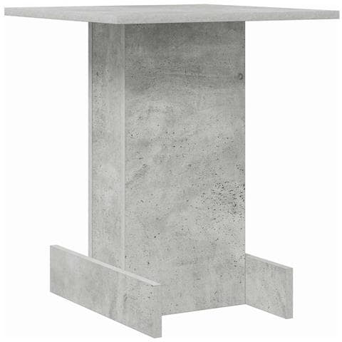 Tavolino Grigio cemento 44,5 x 45 x 55 cm Legno multistrato - Foto 1