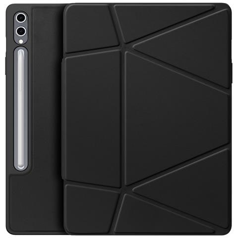 Cover per Galaxy Tab S10+ - Pelle /PU, Nero - Foto 1