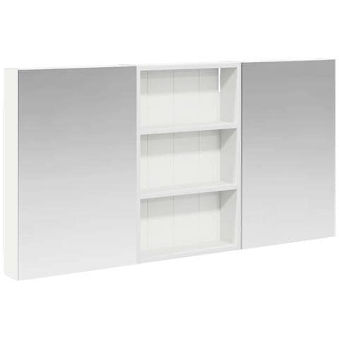 Set di Armadi da Bagno con porta 3 pcs 120 x 10,5 x 60,5 cm - Foto 1