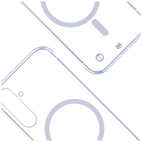 3mk Just20g Magcase Per Samsung Galaxy S26+ — Trasparente - Foto 1
