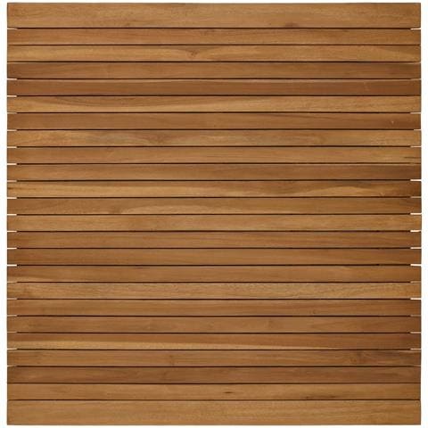 Piano del tavolo 90 x 90 x 3,5 cm Quadrato Legno di teak solido - Foto 1