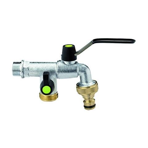 Rubinetto 1/2"a Leva A 2 Vie - Foto 4