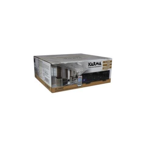PA 2380BT Amplificatore Stereo con Display Potenza 2x 25W Bluetooth con Telecomando - Nero - Foto 5