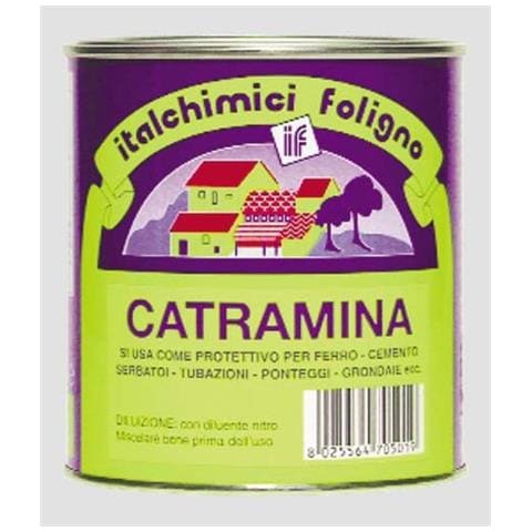 Vernice Nera Bitum. catramina Ml. 750 Pz. 12 - Foto 1
