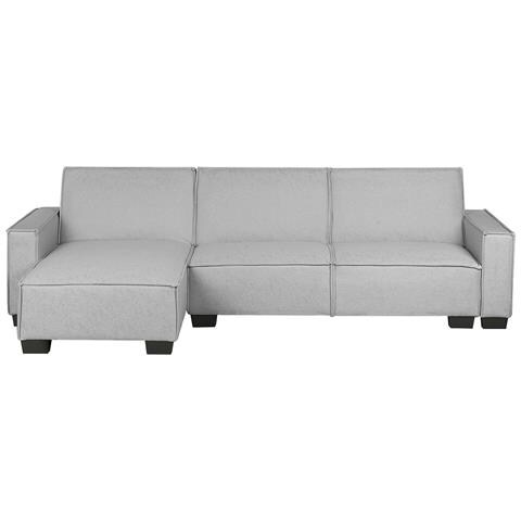 Divano Angolare Romedal Grigio Chiaro - Foto 16