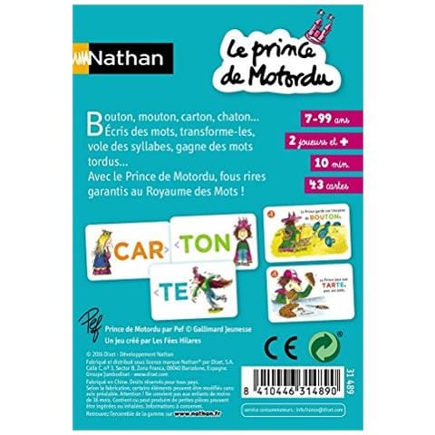 Nathan 31489 Gioco Di Carte Motordu (lingua Francese) - Foto 2
