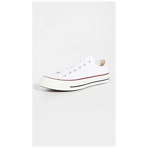Converse Taylor Chuck 70 Ox, Scarpe Da Ginnastica Basse Unisex-adulto, Multicolore (bianco / garnet / egret 102), 42 Eu - Foto 2