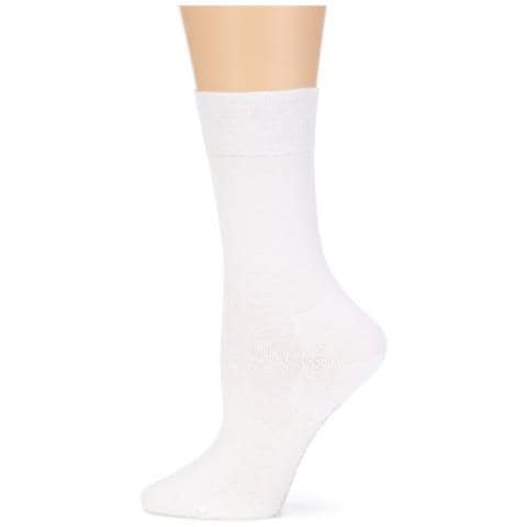005120 Relax Cotton Socke Calzini, Opache, Bianco (weiß (white 0008), 39/42-de Donna - Foto 1