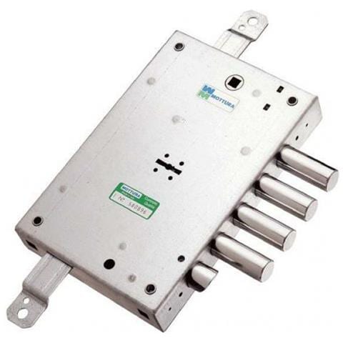 Serratura Da Applicare Triplice Per Porte Blindate Art. 52.571 E 63 - Mm 206 X 136 - Foto 1