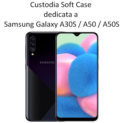 Custodia Tpu Silicone Cover Soft-case Per Samsung Galaxy A50 - A50s - A30s Red - Foto 2