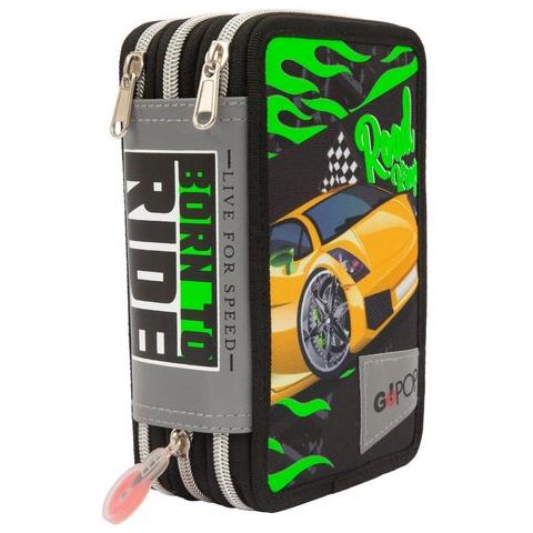 Astuccio Completo Giochi Preziosi Gg9q4a10 Gopop Moster Trucks Nero E - Foto 1