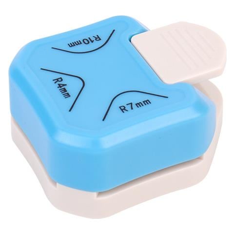 Taglierina Per Angoli Arrotondati In Carta 3 In 1 R4mm /r7mm /r10mm Multicolore - Foto 1