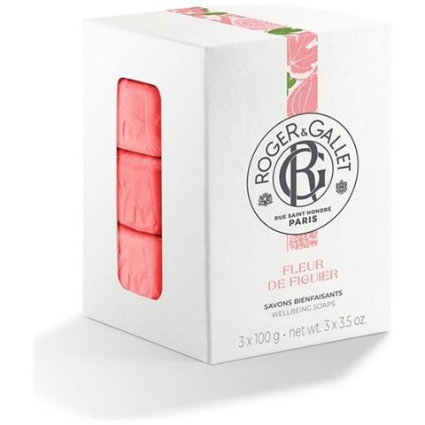 Confezione Regalo Sapone Benefico 3x100g Fiore Di Fico Base Vegetale - Foto 1