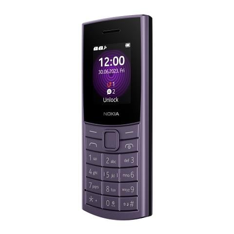 Telefono Cellulare 110 4G 2023 Dual Sim Display 1.8" Colore Viola - Foto 2