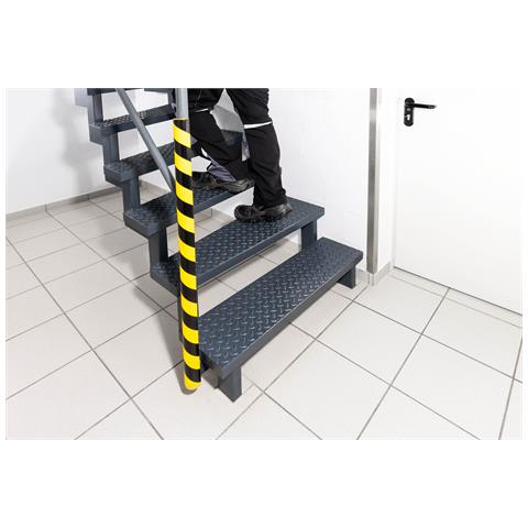 P30 Profilo Di Protezione Del Tubo - Nero /giallo - 100 Cm - Foto 2