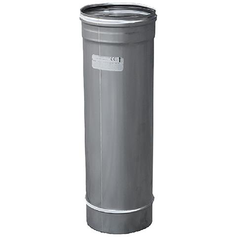 Tubo Per Canna Fumaria Ø Cm 10 Mt 0,5 - Foto 1