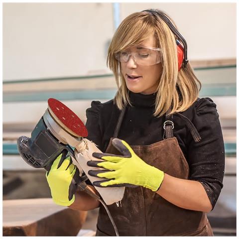 Dischi Abrasivi Per Smerigliatrice Orbitale Confezione 50 Pezzi Con Velcro 125mm Grana 80 - Foto 4