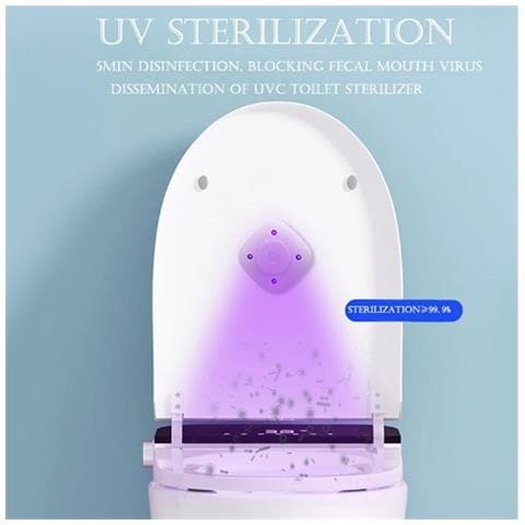 Sterilizzatore Wc Raggi Ultravioletti Uvc Bagno Profumo Luce Notturna Usb Yx-530 - Foto 2