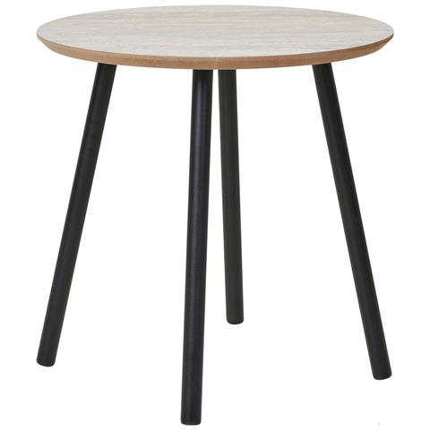 Tavolino Aalst - Beige - Mdf - 40x40x40 Cm - Foto 1