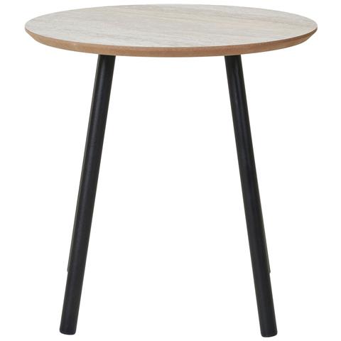 Tavolino Aalst - Beige - Mdf - 40x40x40 Cm - Foto 2