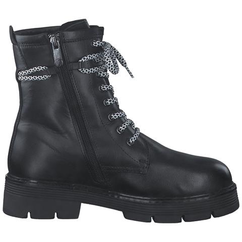 Nebiano Booties Stivaletti Pelle Scarpe Donna Nero Eu 37, 2-26286-41 001 - Foto 3