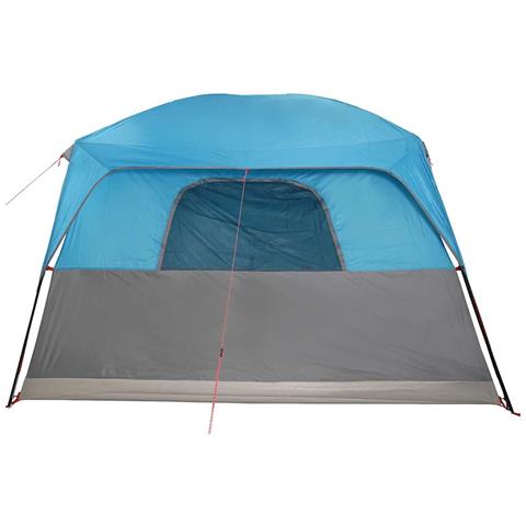 Tenda Familiare Cabina per 10 Persone Blu Impermeabile - Foto 2