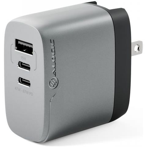 WCM3X67-SGR Caricabatterie per dispositivi mobili Computer portatile, Smartphone, Tablet Grigio AC Ricarica rapida Interno - Foto 7