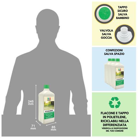 Ecomarbec 1lt - Detergente Per Pavimenti - Foto 5