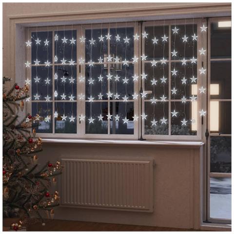 Lusso Casadino - Luci Fatate A Stella A Led 500 Led Bianco Freddo 8 Funzioni - Foto 7