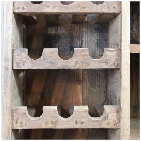 Karol - Cantinetta In Legno Riciclato - Foto 8