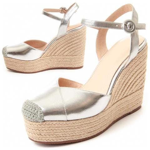 Wedge Sparta Wesparto4 Silver Argento Materiale Sintetico - Foto 1