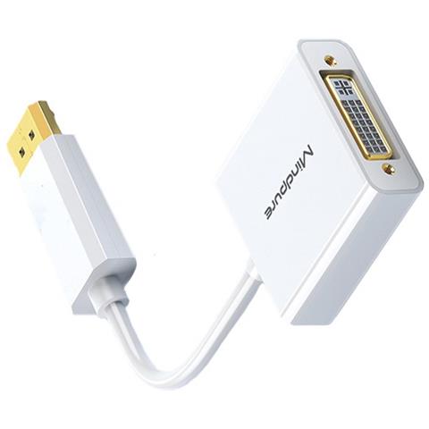 Adattatore Convertitore Dp A Dvi - 0.15m: Trasmissione Video Ad Alta Definizione - Foto 1