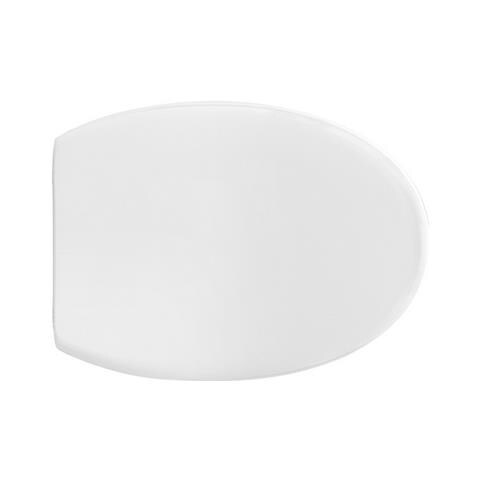 Copriwater Compatibile Per Wc Globo Vaso Ronda Forma 1 Bianco - Foto 1