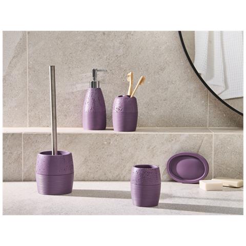 Set Da 5 Accessori Per Il Bagno Yarapa Viola - Foto 1
