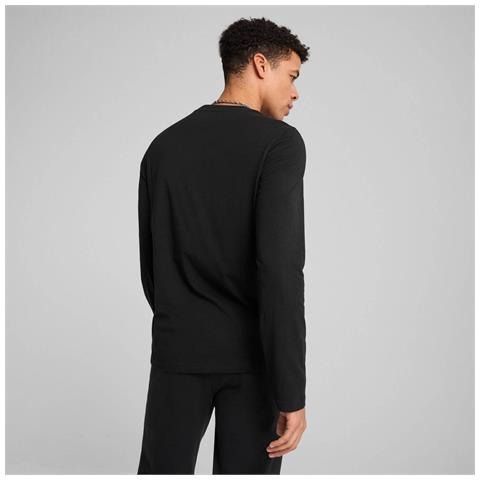 Ess No. 1 Logo Longsleeve Tee 68254601, Uomini, Nero, S - Foto 7