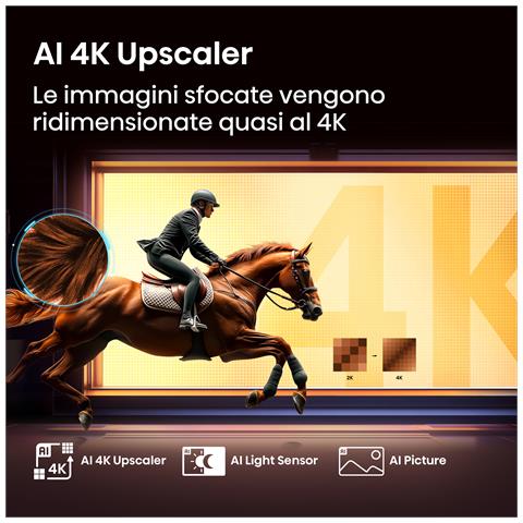 TV LED 4K Ultra HD 139.7" 20015899 - Foto 2