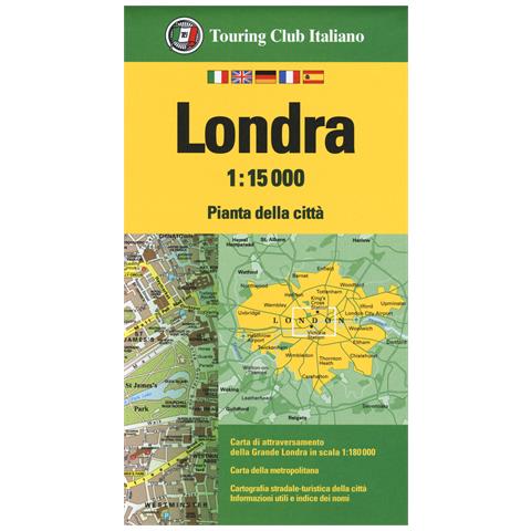 Londra 1:15.000. Pianta della città - Foto 1