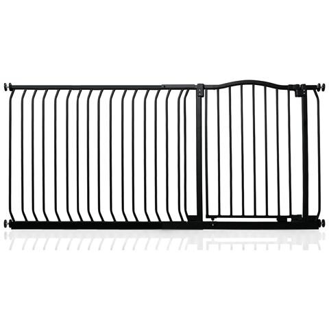 Safetots Cancelletto Di Sicurezza Con Parte Superiore Incurvata, 171cm - 180cm, Nero Opaco - Foto 1