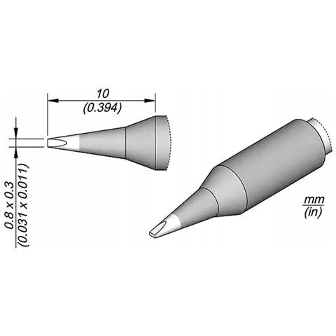 Punta Di Saldatura C245-773 - Compatibile Con Stazioni Jbc, Aixun, Sugon, Yihua | Precisione E Durata | Materiale Resistente Alta Temperatura - Foto 2