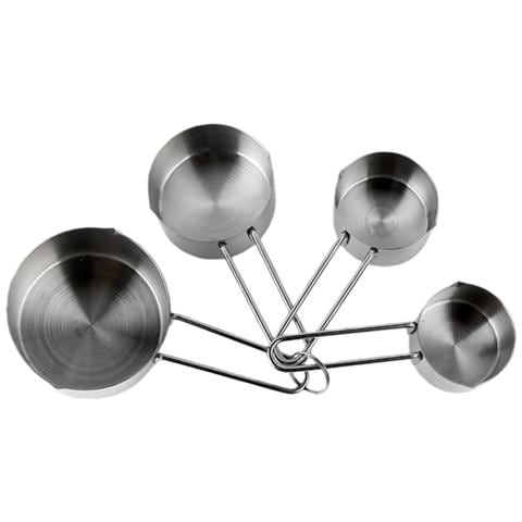Set Di 4 Cucchiai Dosatori In Acciaio Inossidabile Con Manico In Acciaio Per Cucina, Pasticceria E Cottura - Foto 1