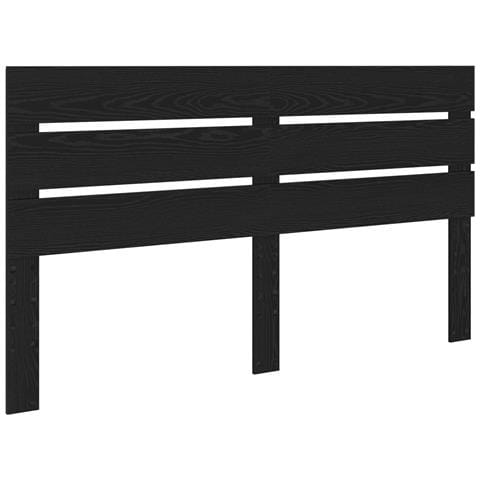 Testiera Rovere Nero 160 cm Legno multistrato - Foto 1